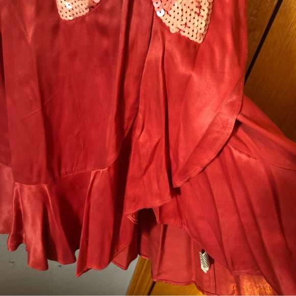 free people pink butterfly dress 💖 - Picture 3 of 8